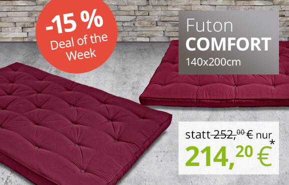 Futon Comfort 140x200 cm Special Edition