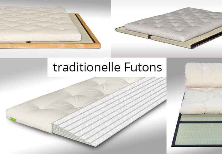 traditionelle Futons